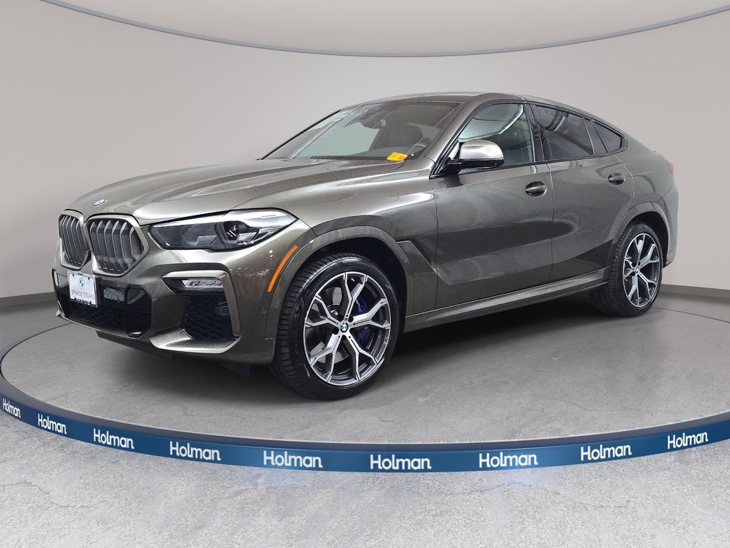 Manhattan Green Metallic 2020 BMW X6 M50i AWD SUV / Crossover All-Wheel Drive 8-Speed Automatic
