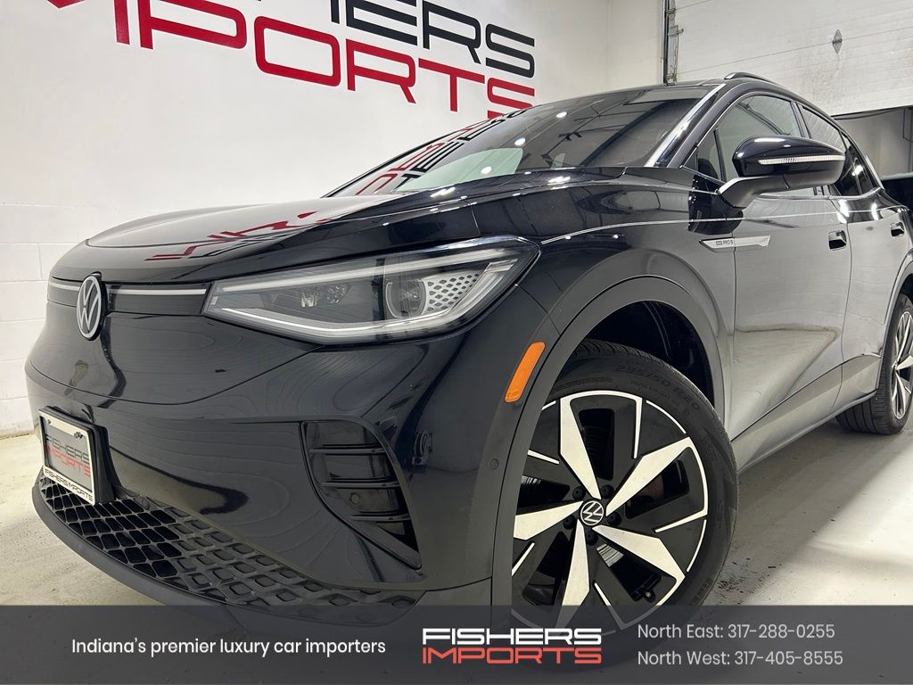 Deep Black 2023 Volkswagen ID.4 Pro S AWD SUV / Crossover All-Wheel Drive Automatic