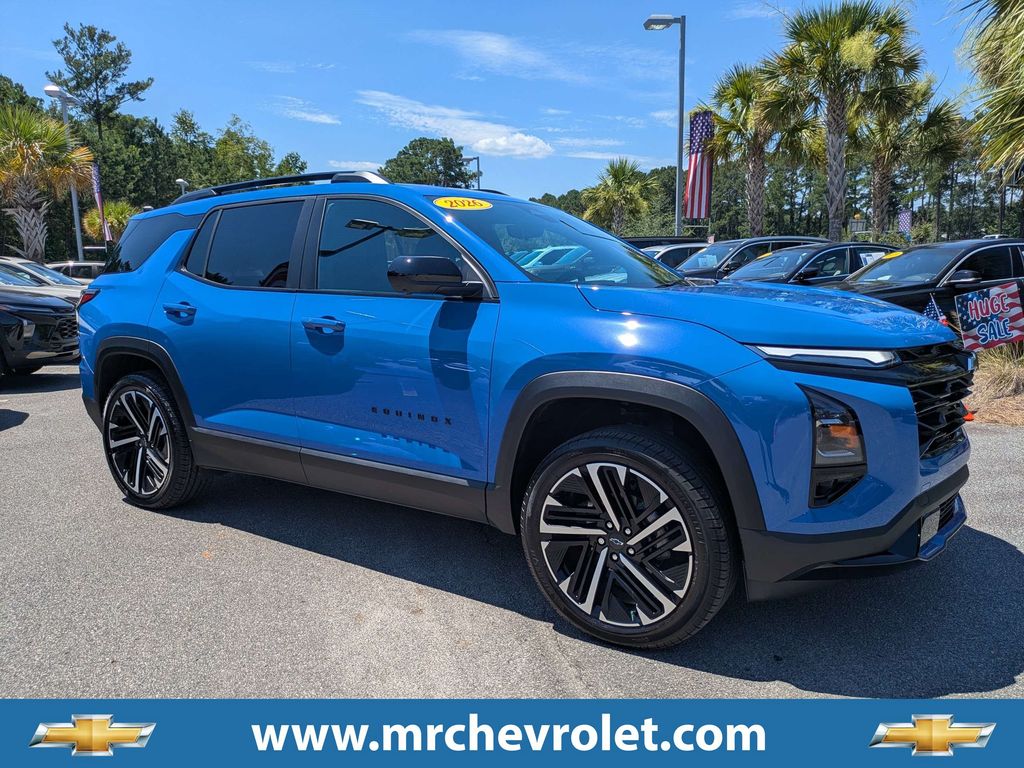 Reef Blue Metallic 2026 Chevrolet Equinox SUV / Crossover Front-Wheel Drive Continuously Variable Transmission
