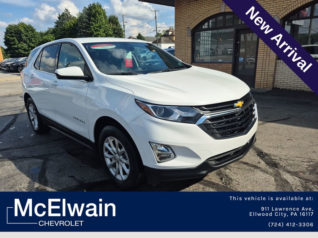 Summit White 2020 Chevrolet Equinox SUV / Crossover Four-Wheel Drive 6-Speed Automatic Overdrive