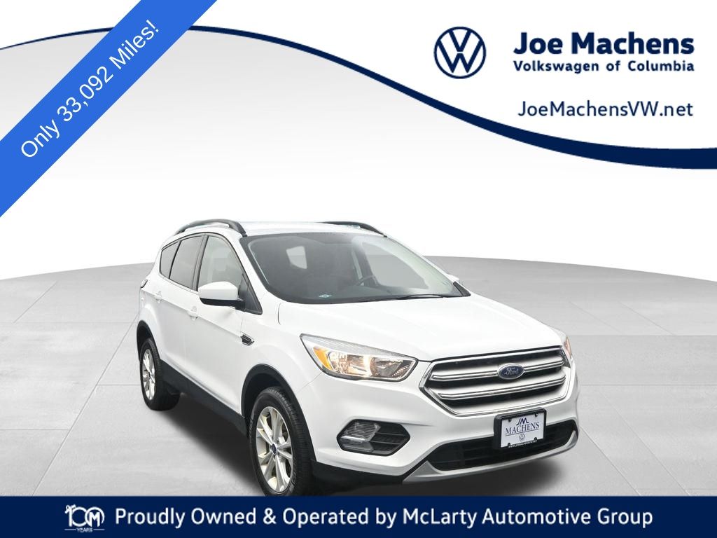 Oxford White 2018 Ford Escape SUV / Crossover All-Wheel Drive 6-Speed Automatic