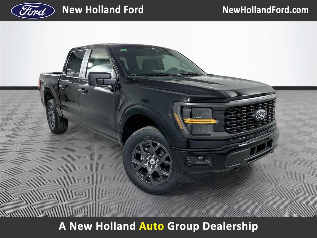 Black Metallic 2026 Ford F-150 Pickup Truck Four-Wheel Drive Automatic