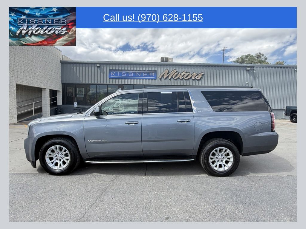 Gray (Satin Steel Metallic) 2018 GMC Yukon XL SUV / Crossover Four-Wheel Drive 6-Speed Automatic Overdrive