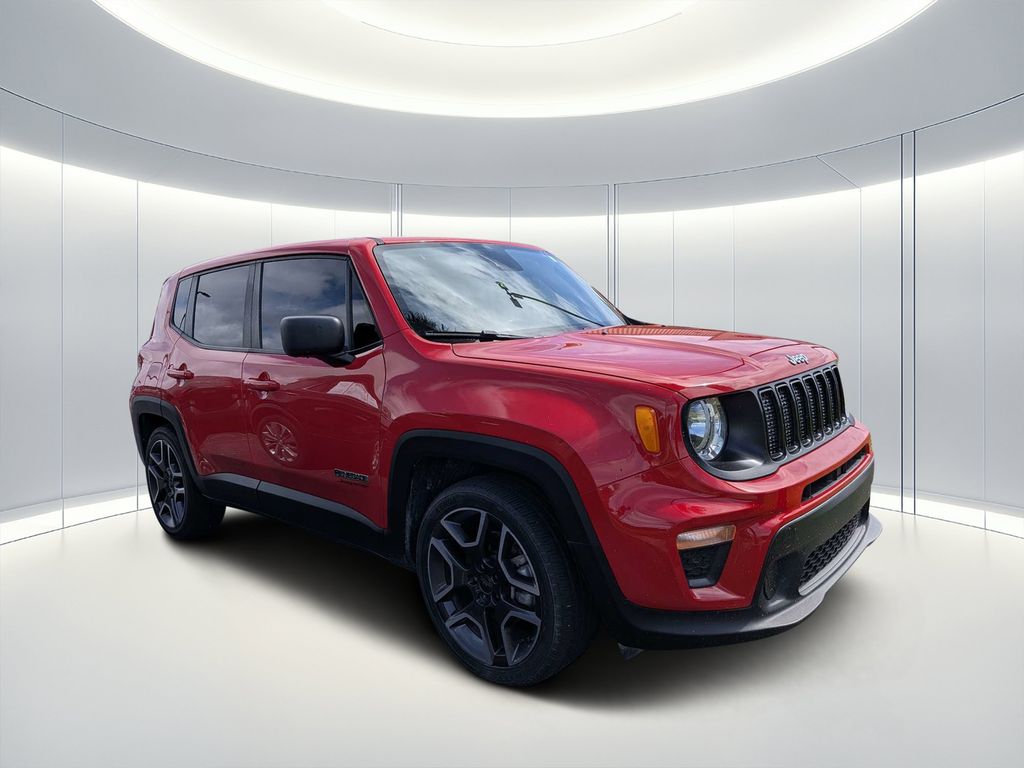 Colorado Red 2021 Jeep Renegade SUV / Crossover Front-Wheel Drive 9-Speed Automatic