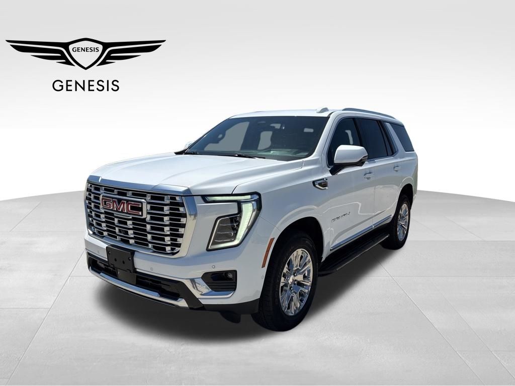 Summit White 2025 GMC Yukon Denali 4WD SUV / Crossover Four-Wheel Drive