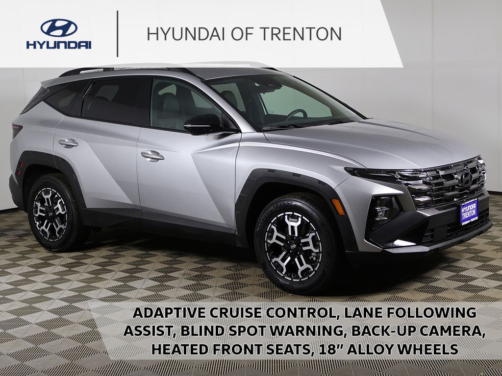 Shimmering Silver 2025 Hyundai Tucson XRT AWD SUV / Crossover All-Wheel Drive 8-Speed Automatic