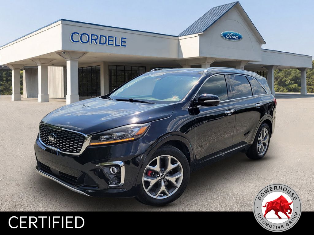 Ebony Black 2019 Kia Sorento SUV / Crossover Front-Wheel Drive 8-Speed Automatic