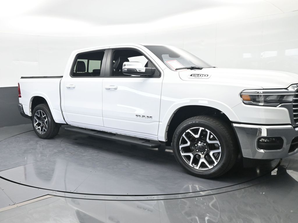 Used 2025 Bright White Clearcoat Ram Laramie image 8