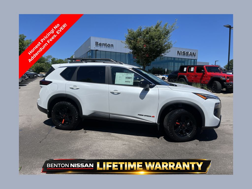 Everest White Pearl Tricoat 2026 Nissan Rogue SUV / Crossover All-Wheel Drive Continuously Variable Transmission