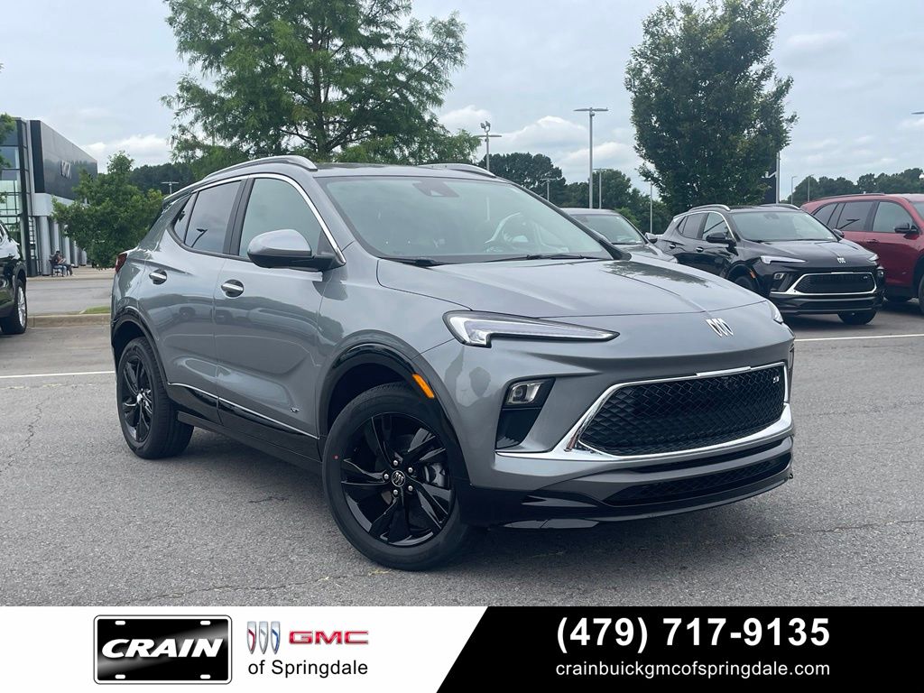 Gray Metallic 2026 Buick Encore GX SUV / Crossover Front-Wheel Drive Continuously Variable Transmission
