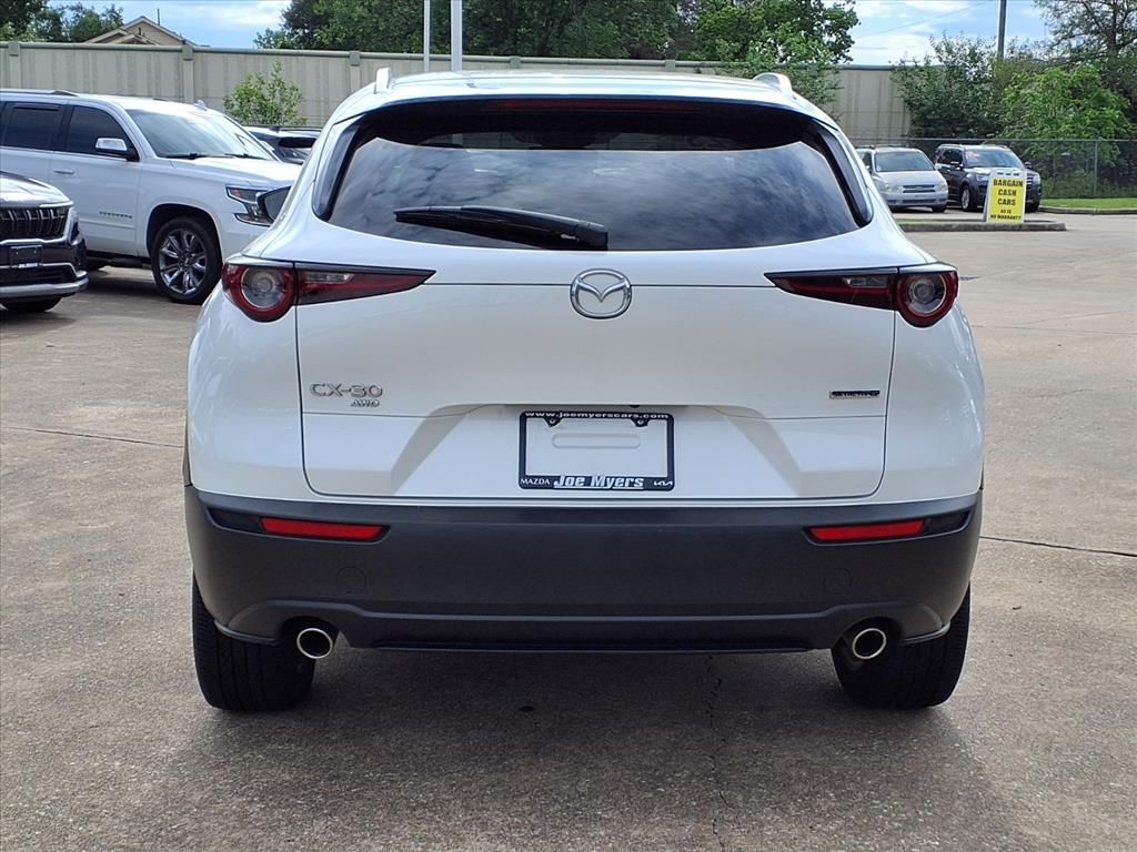 2023 Mazda CX-30 2.5 S Preferred Package White at Texan Dodge Chrysler Jeep Ram