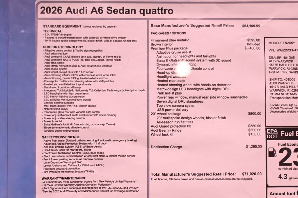 Thumbnail: 2026 Audi A6 - 25
