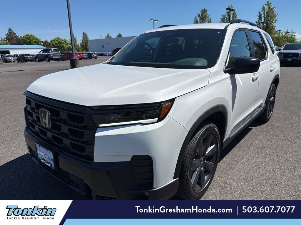 Platinum White Pearl 2026 Honda Pilot SUV / Crossover All-Wheel Drive Automatic