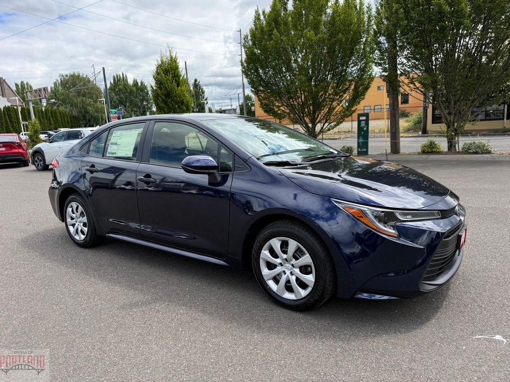 Bluprint 2026 Toyota Corolla LE FWD Sedan Front-Wheel Drive Continuously Variable Transmission