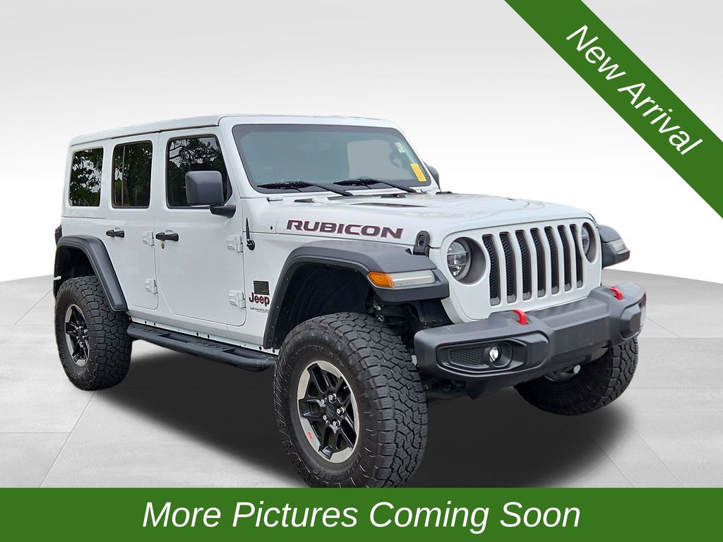 Bright White Clearcoat 2018 Jeep Wrangler Unlimited Rubicon 4WD SUV / Crossover Four-Wheel Drive 6-Speed Manual