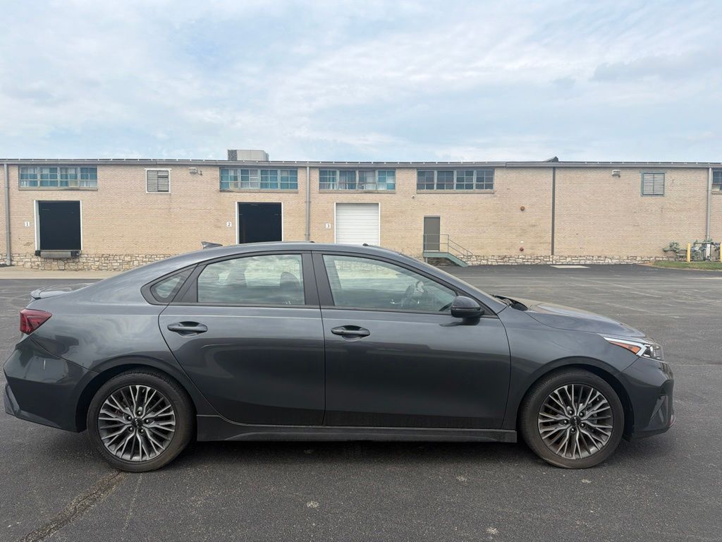 2023 Gravity Gray Kia Forte GT-Line FWD Sedan