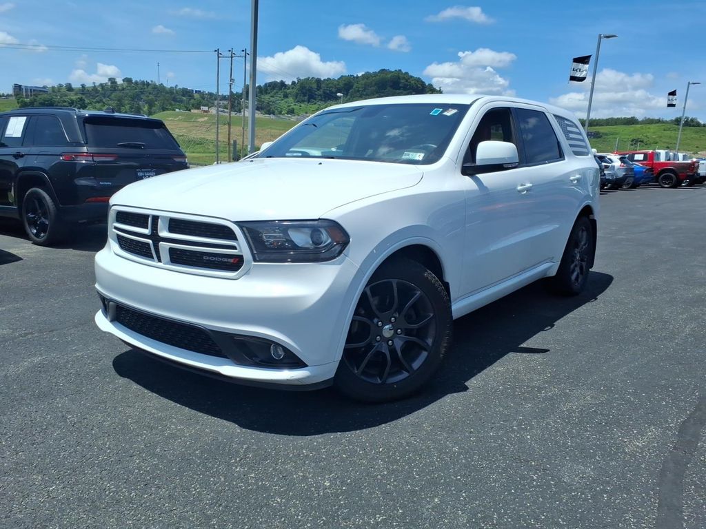 Bright White Clearcoat 2015 Dodge Durango SUV / Crossover All-Wheel Drive 8-Speed Automatic