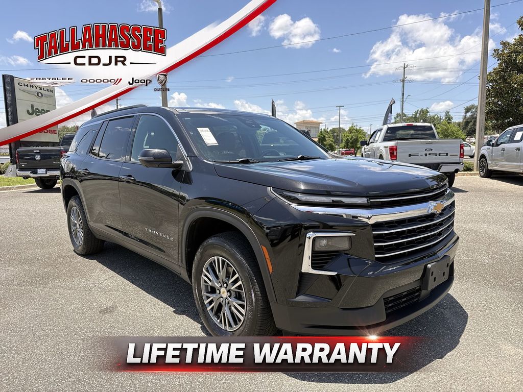 Black Metallic 2024 Chevrolet Traverse SUV / Crossover Front-Wheel Drive 8-Speed Automatic