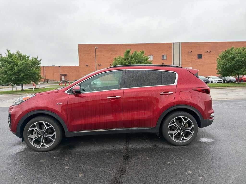 2020 Hyper Red Kia Sportage SX AWD SUV