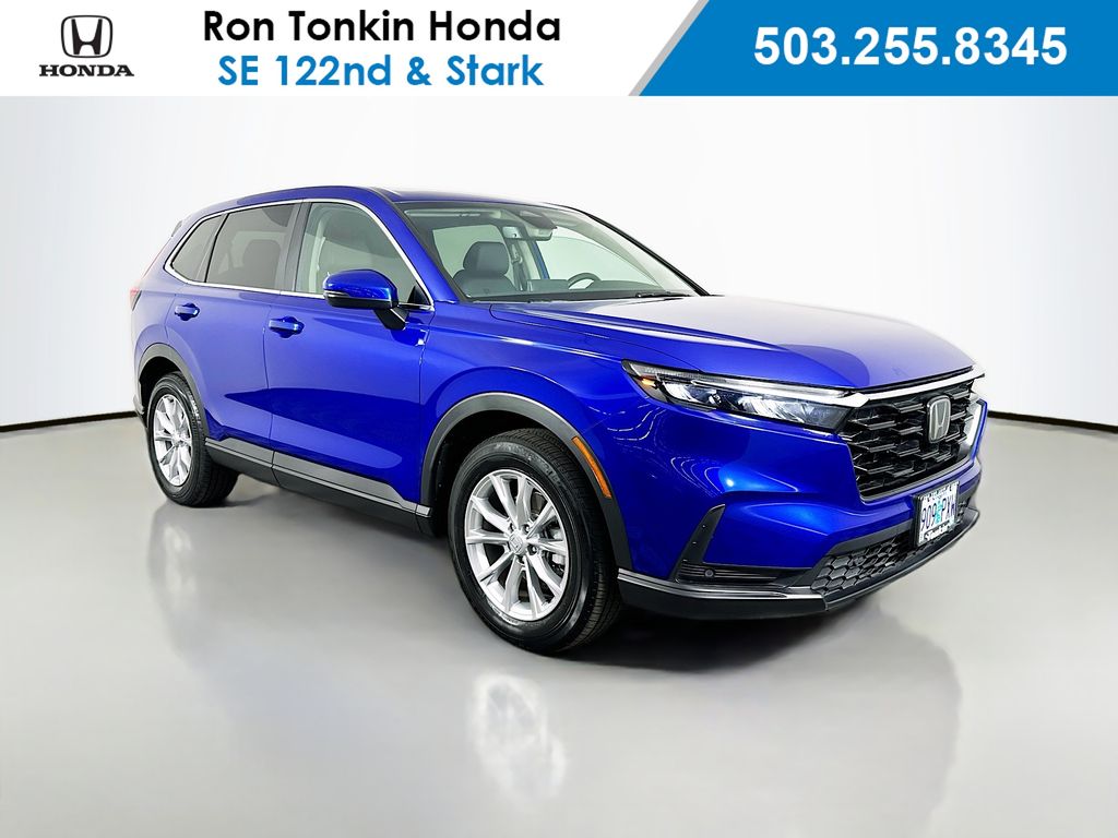 sparkle silver metallic 2024 Honda CR-V SUV / Crossover All-Wheel Drive Continuously Variable Transmission