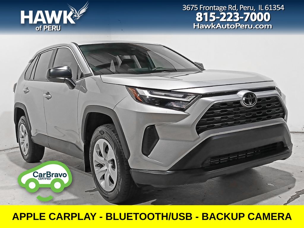 Silver Sky Metallic 2025 Toyota RAV4 SUV / Crossover All-Wheel Drive 8-Speed Automatic