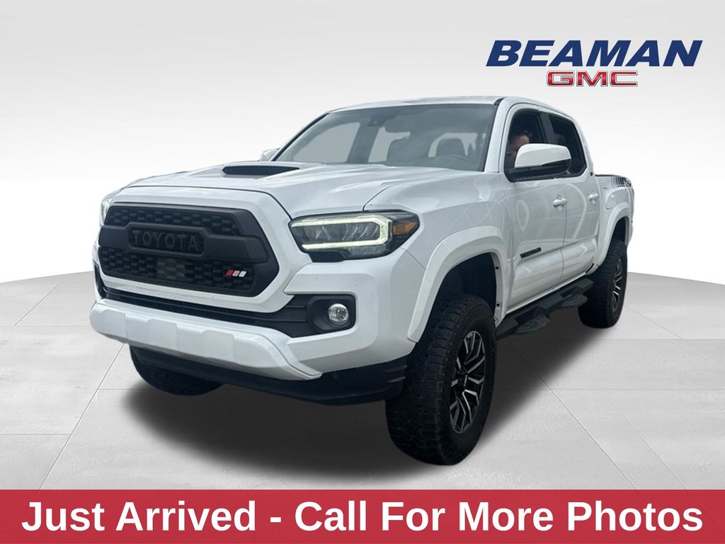 Super White 2020 Toyota Tacoma Pickup Truck Four-Wheel Drive 6-Speed Manual