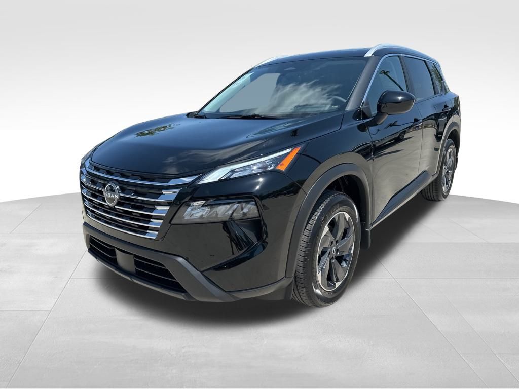 2025 Super Black Nissan Rogue SV FWD SUV
