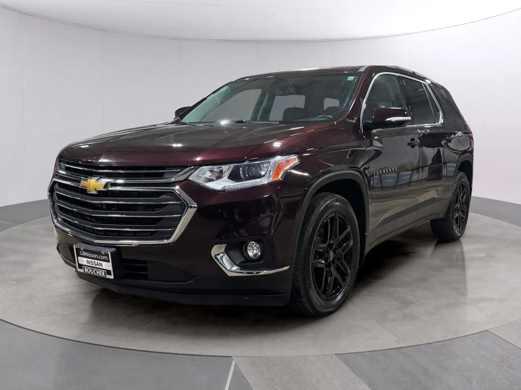 Certified Used 2020 Black Cherry Metallic Chevrolet LT image 8