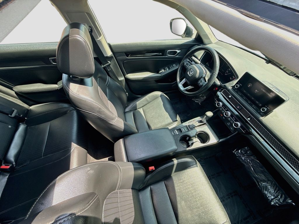 2024 Honda Civic EX-L White at Shottenkirk Kia Fort Bend