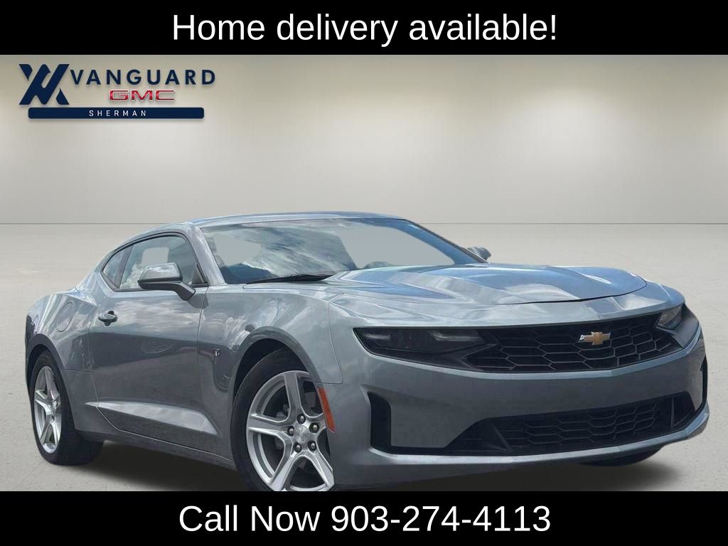 Sharkskin Metallic 2023 Chevrolet Camaro 1LT Coupe RWD Coupe Rear-Wheel Drive 8-Speed Automatic