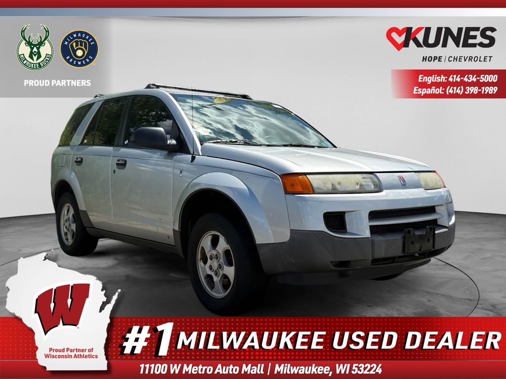 Silver Nickel 2004 Saturn VUE SUV / Crossover Front-Wheel Drive 5-Speed Manual
