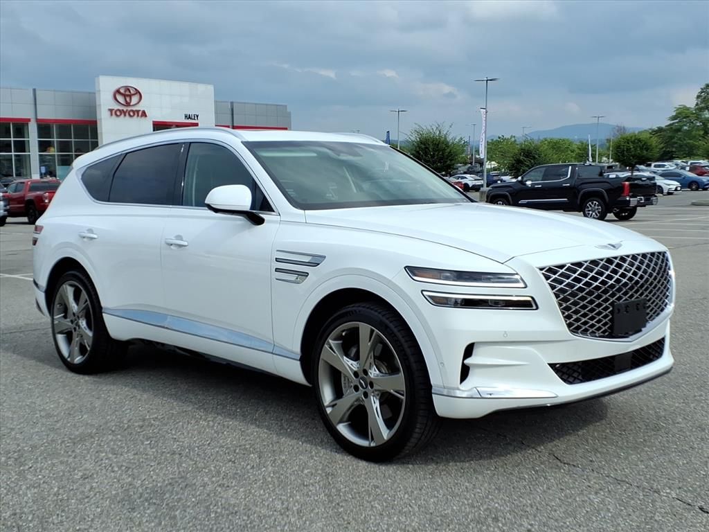 Alta White 2024 Genesis GV80 SUV / Crossover All-Wheel Drive 8-Speed Automatic