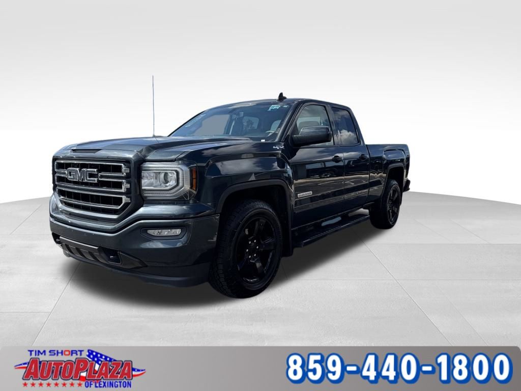 Gray 2018 GMC Sierra 1500 Pickup Truck Four-Wheel Drive 6-Speed Automatic Overdrive