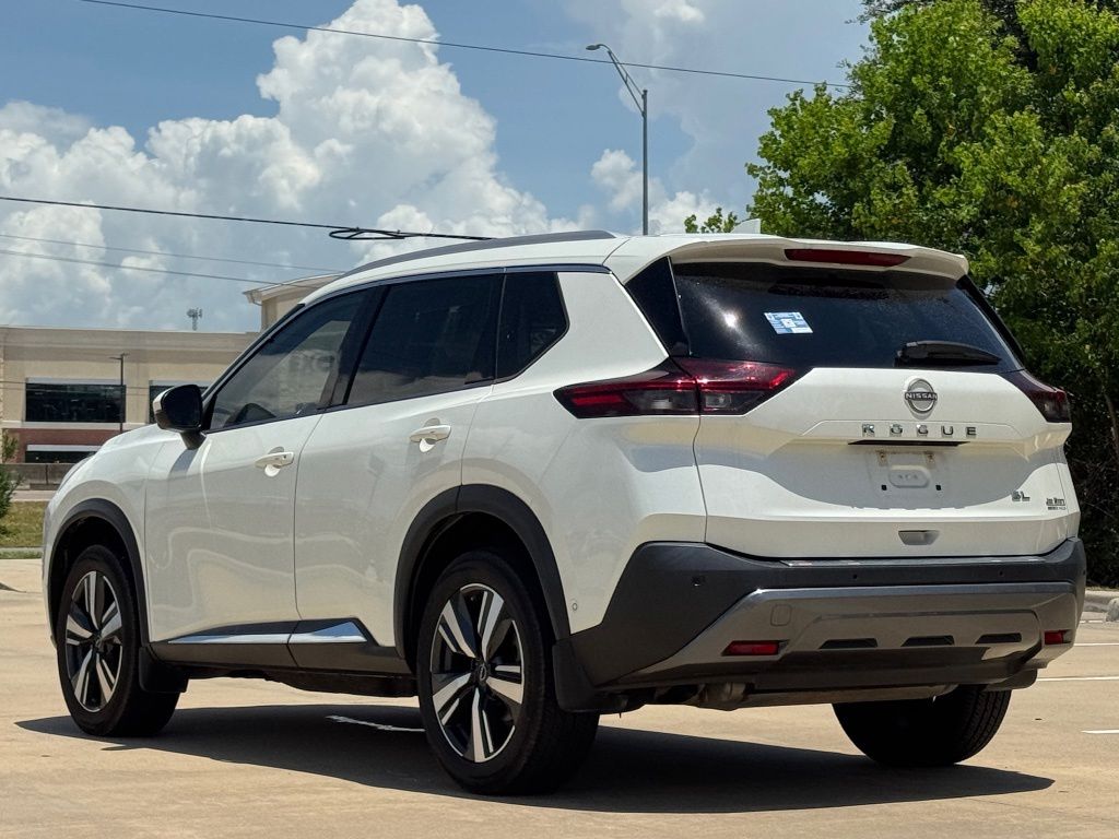 2023 Nissan Rogue SL White at Classic Elite Chevrolet Sugar Land