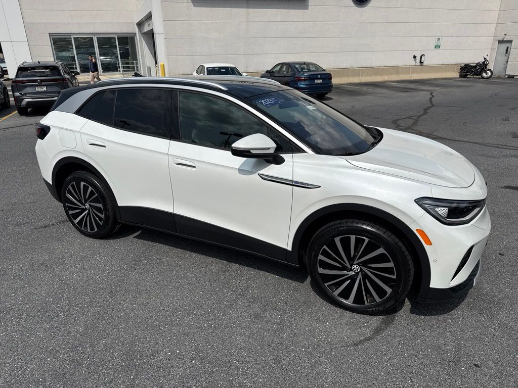 2023 Volkswagen ID.4 Pro S Plus White/off-white at Subaru and VW of Moon Township