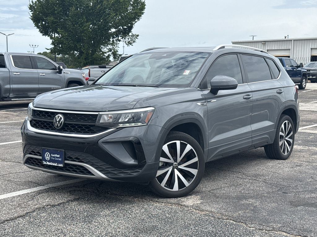 2023 Volkswagen Taos 1.5T SE Gray at DeMontrond Automotive Group