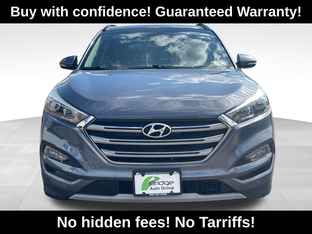 Coliseum Gray 2018 Hyundai Tucson SUV / Crossover All-Wheel Drive 7-Speed Automatic