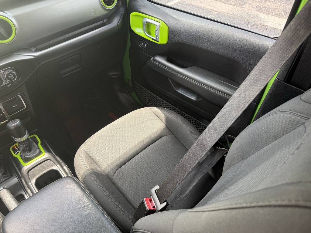 2019 Jeep Wrangler Unlimited Sahara Green at River Oaks CDJR