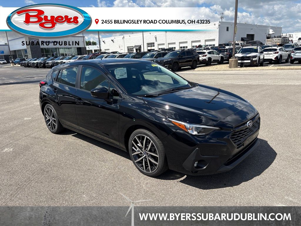 Crystal Black Silica 2026 Subaru Impreza Wagon All-Wheel Drive Continuously Variable Transmission