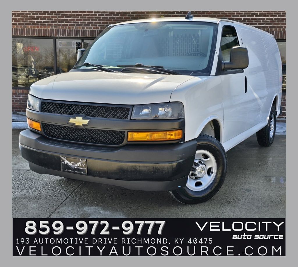 Summit White 2022 Chevrolet Express Cargo 2500 RWD Van Rear-Wheel Drive 8-Speed Automatic Overdrive