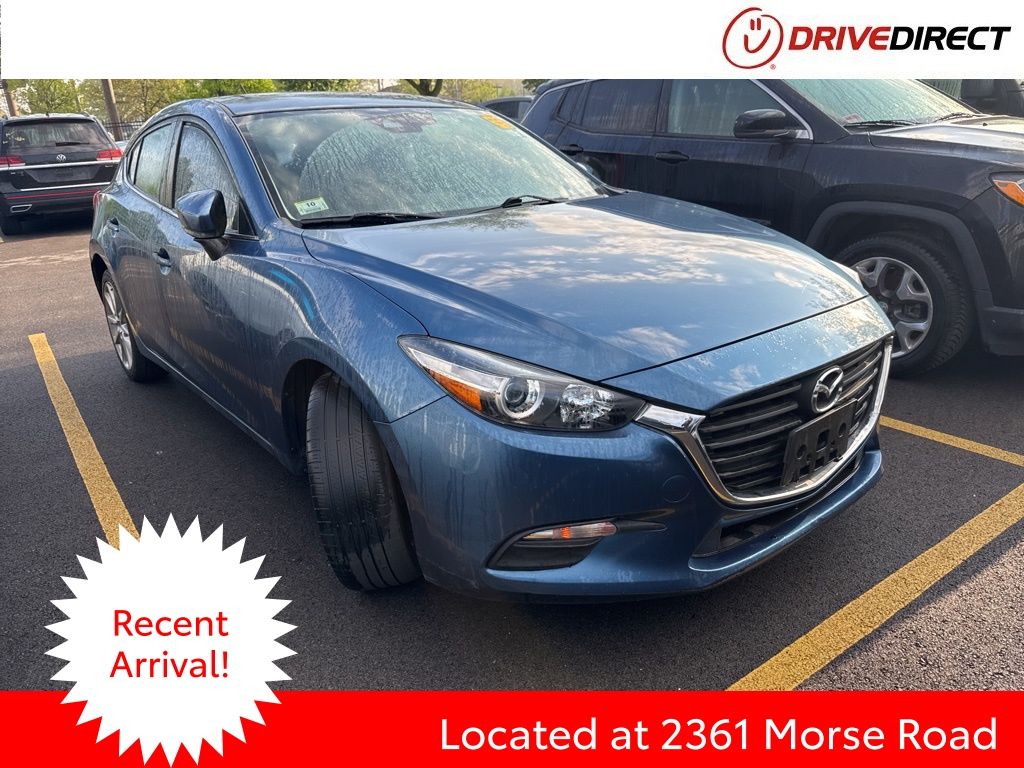 Eternal Blue Mica 2017 Mazda MAZDA3 Touring Hatchback Hatchback Front-Wheel Drive 6-Speed Automatic
