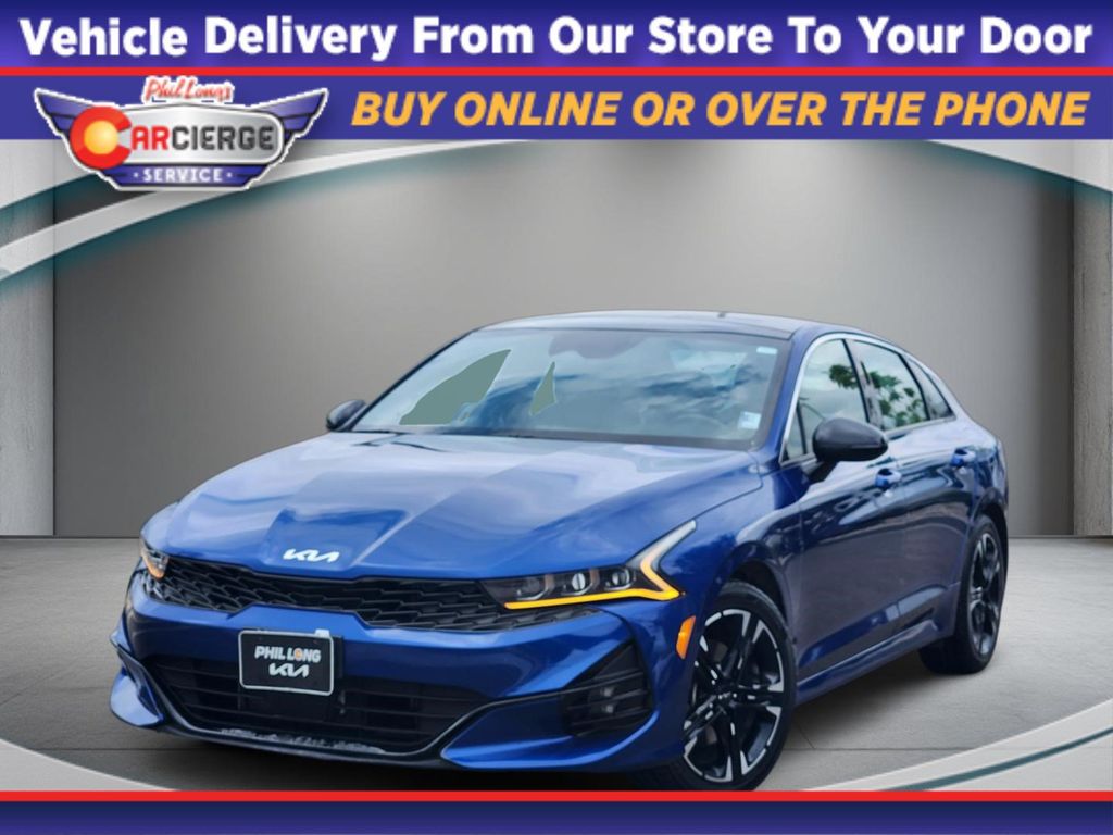 Sapphire Blue 2024 Kia K5 Sedan Front-Wheel Drive 8-Speed Automatic