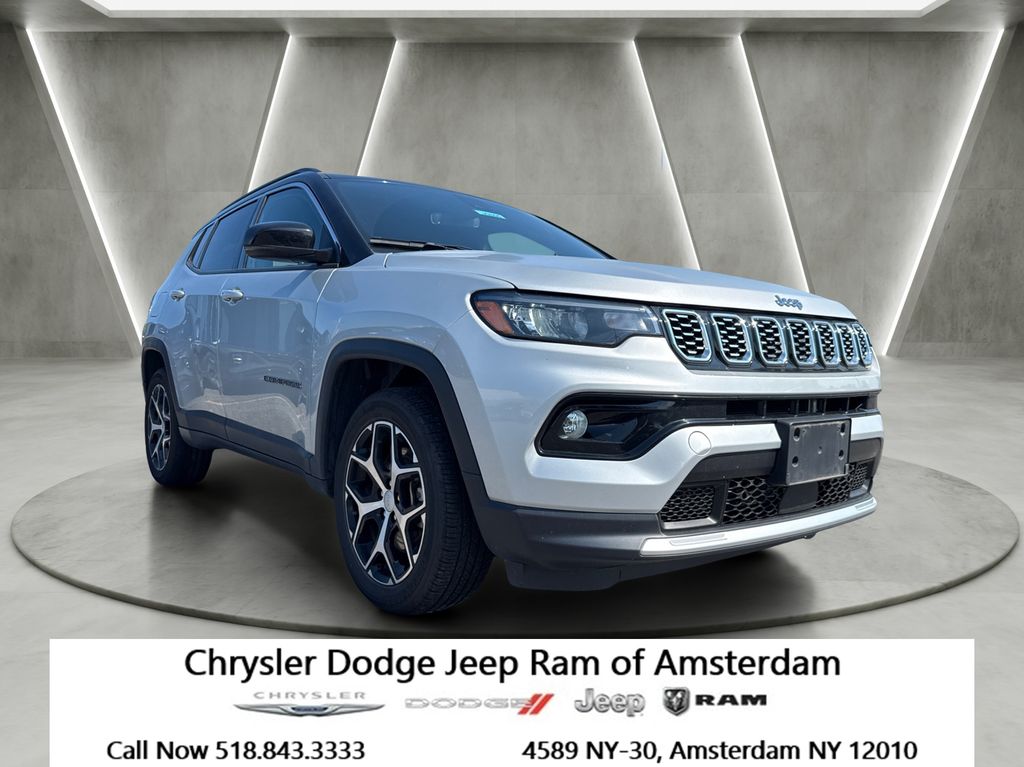 Silver Zynith Metallic Clearcoat 2024 Jeep Compass SUV / Crossover Four-Wheel Drive 8-Speed Automatic