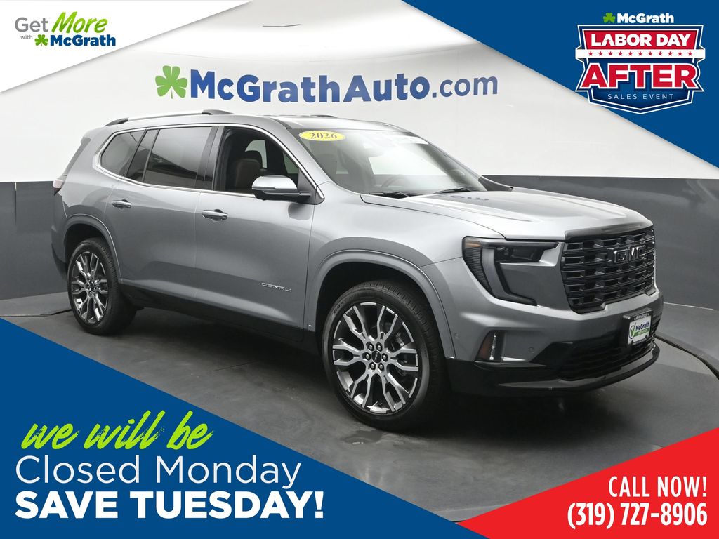 Sterling Metallic 2026 GMC Acadia SUV / Crossover Four-Wheel Drive 8-Speed Automatic