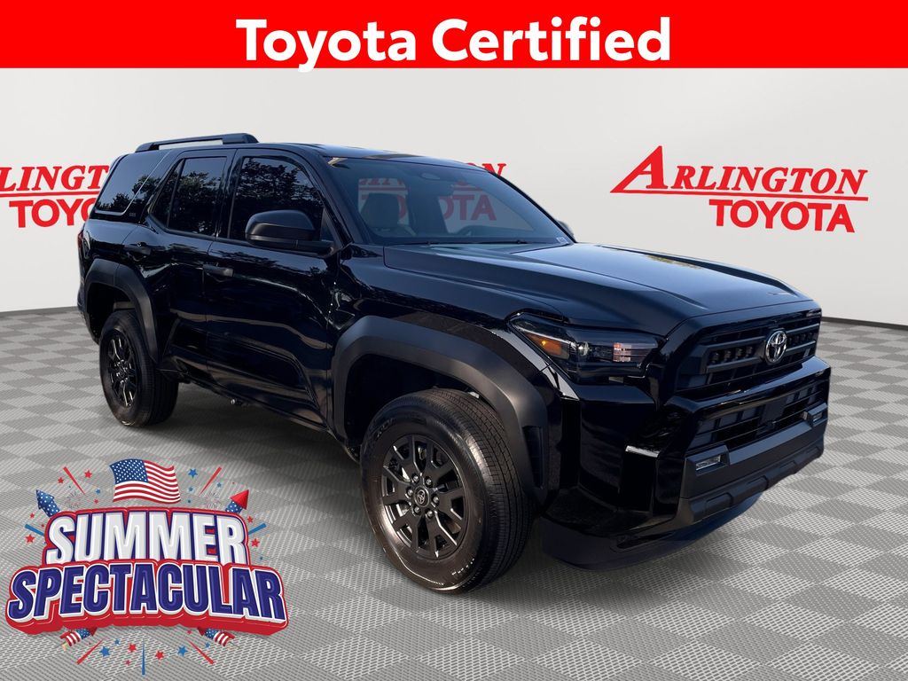 Black 2026 Toyota 4Runner SUV / Crossover 4X2 8-Speed Automatic