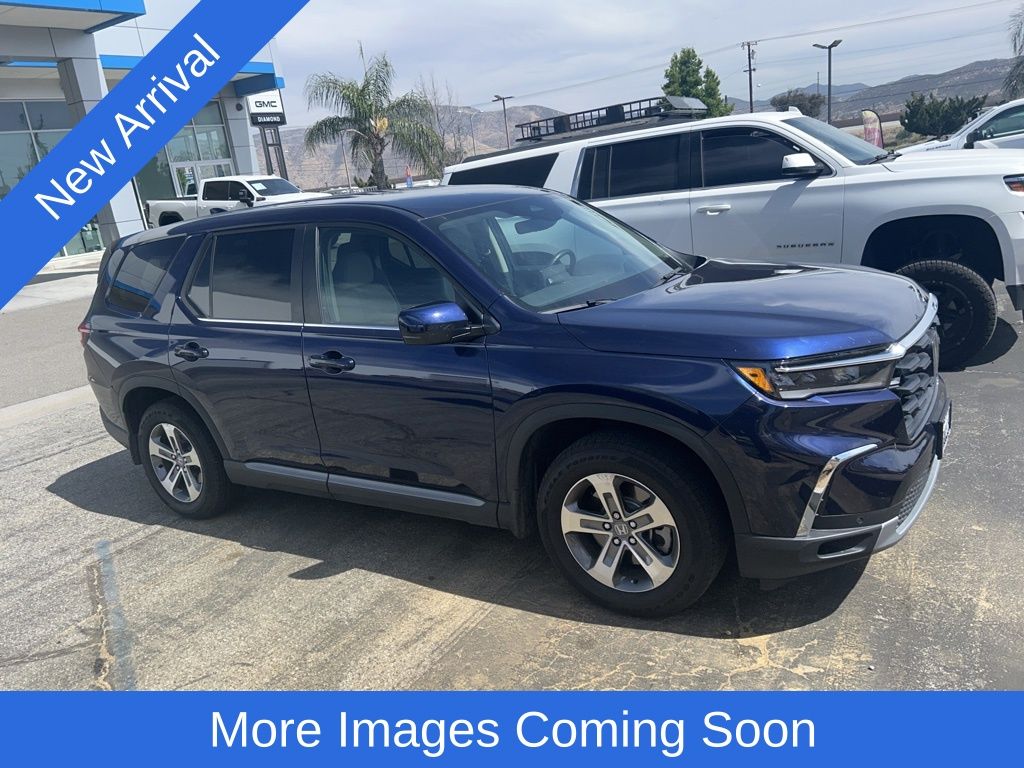 Blue 2025 Honda Pilot SUV / Crossover All-Wheel Drive Automatic