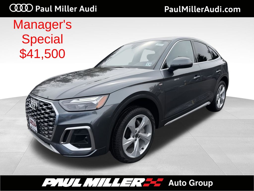 Daytona Gray Pearl 2025 Audi Q5 Sportback Sedan All-Wheel Drive 7-Speed Automatic