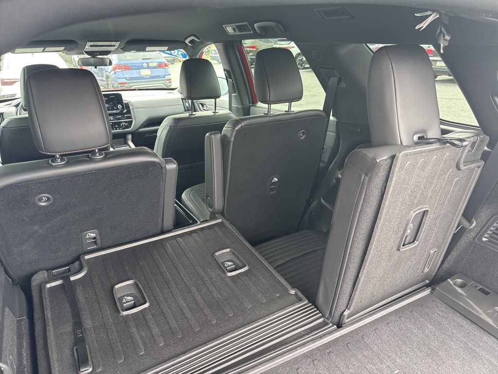 2024 Nissan Pathfinder Rock Creek Red at South Hills Kia