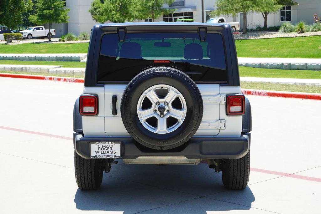 Used Car 2021 Jeep Wrangler  Unlimited Sport S For Sale Under $25,000 In Weatherford, Texas