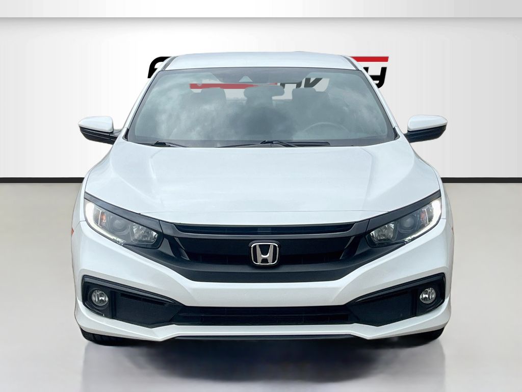 2020 Honda Civic Sport White at Community Honda